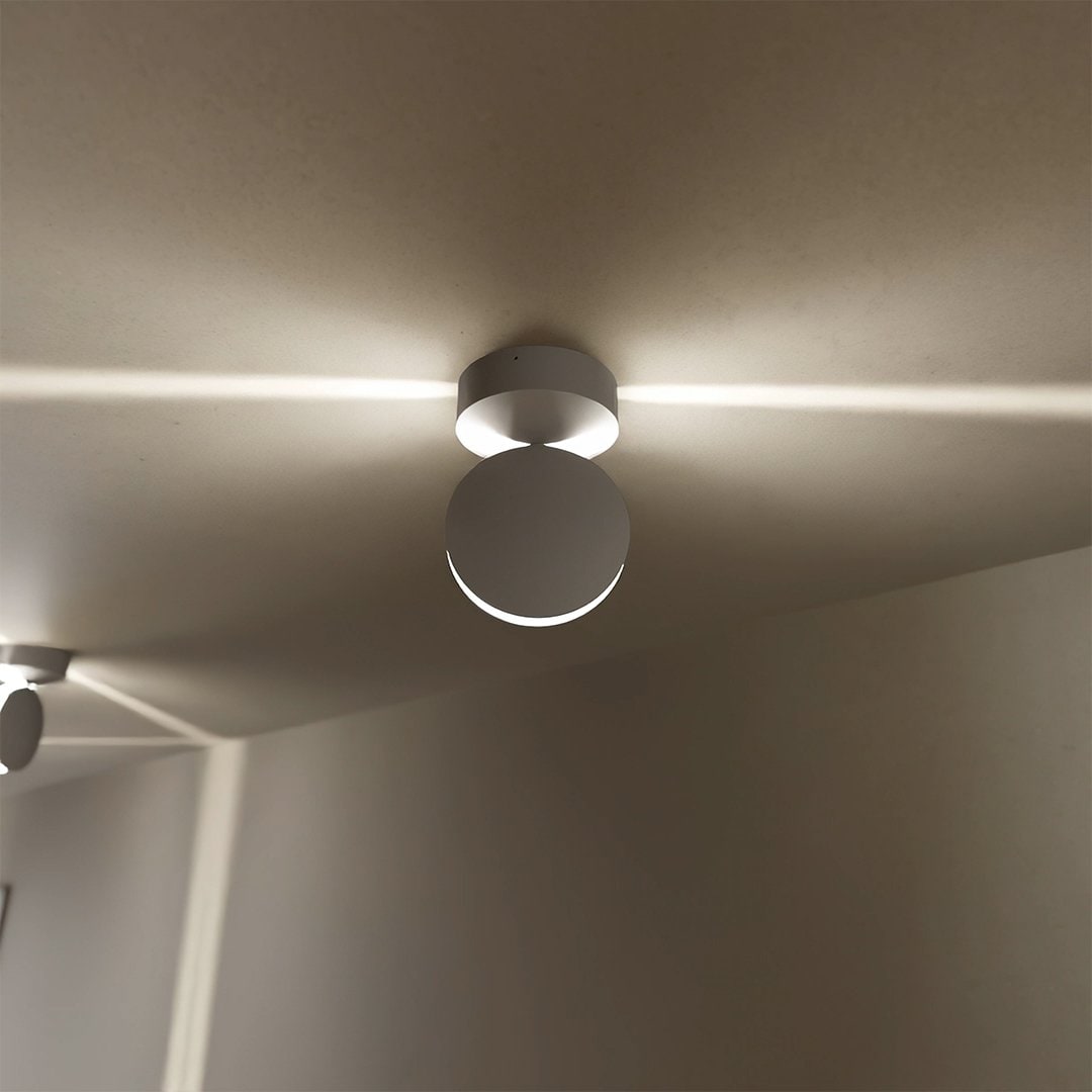 Ceiling Spotlight Fixture | 360° Adjustable Head | Energy-Efficient Modern Ceiling Light for Living Rooms, Kitchens