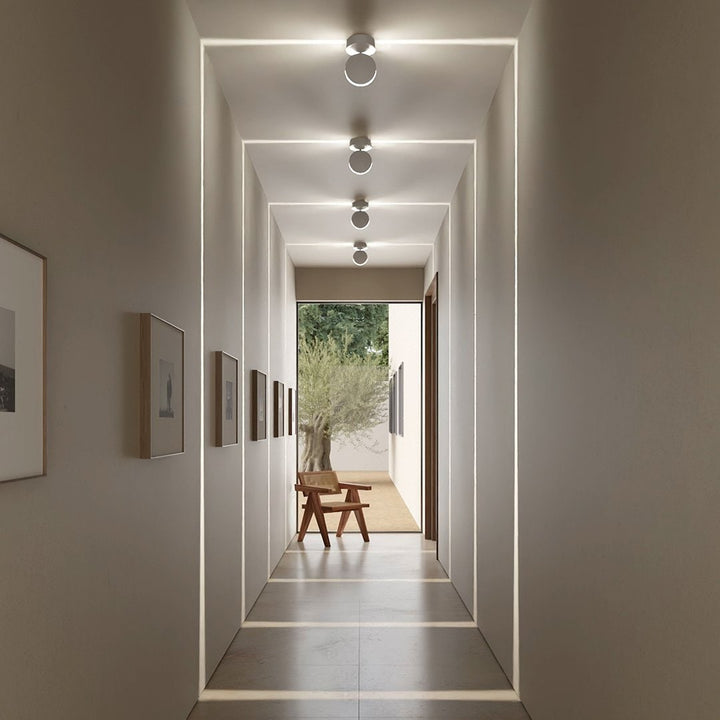 Ceiling Spotlight Fixture | 360° Adjustable Head | Energy-Efficient Modern Ceiling Light for Living Rooms, Kitchens