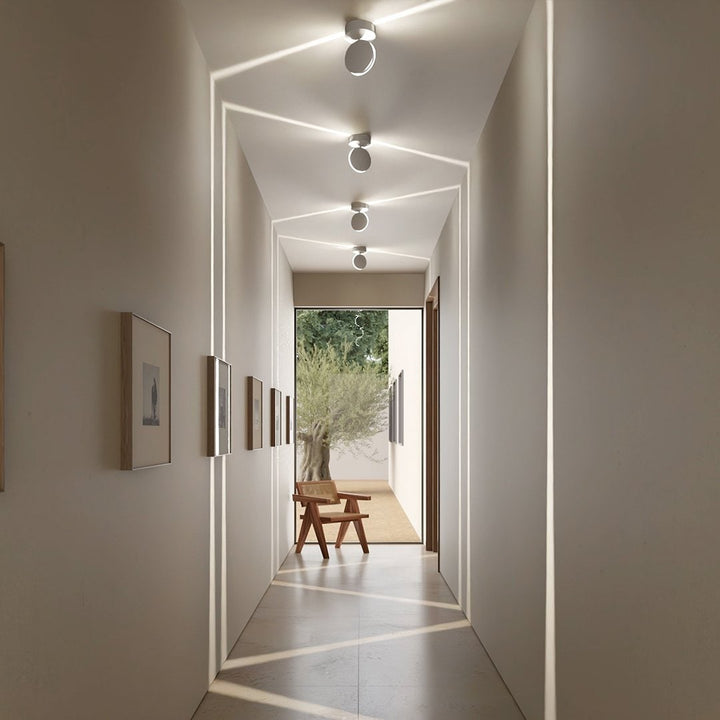 Ceiling Spotlight Fixture | 360° Adjustable Head | Energy-Efficient Modern Ceiling Light for Living Rooms, Kitchens