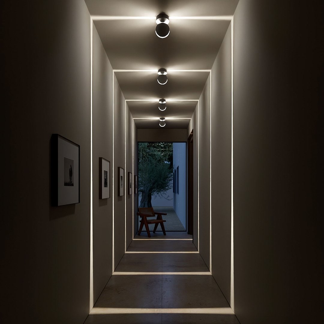Ceiling Spotlight Fixture | 360° Adjustable Head | Energy-Efficient Modern Ceiling Light for Living Rooms, Kitchens