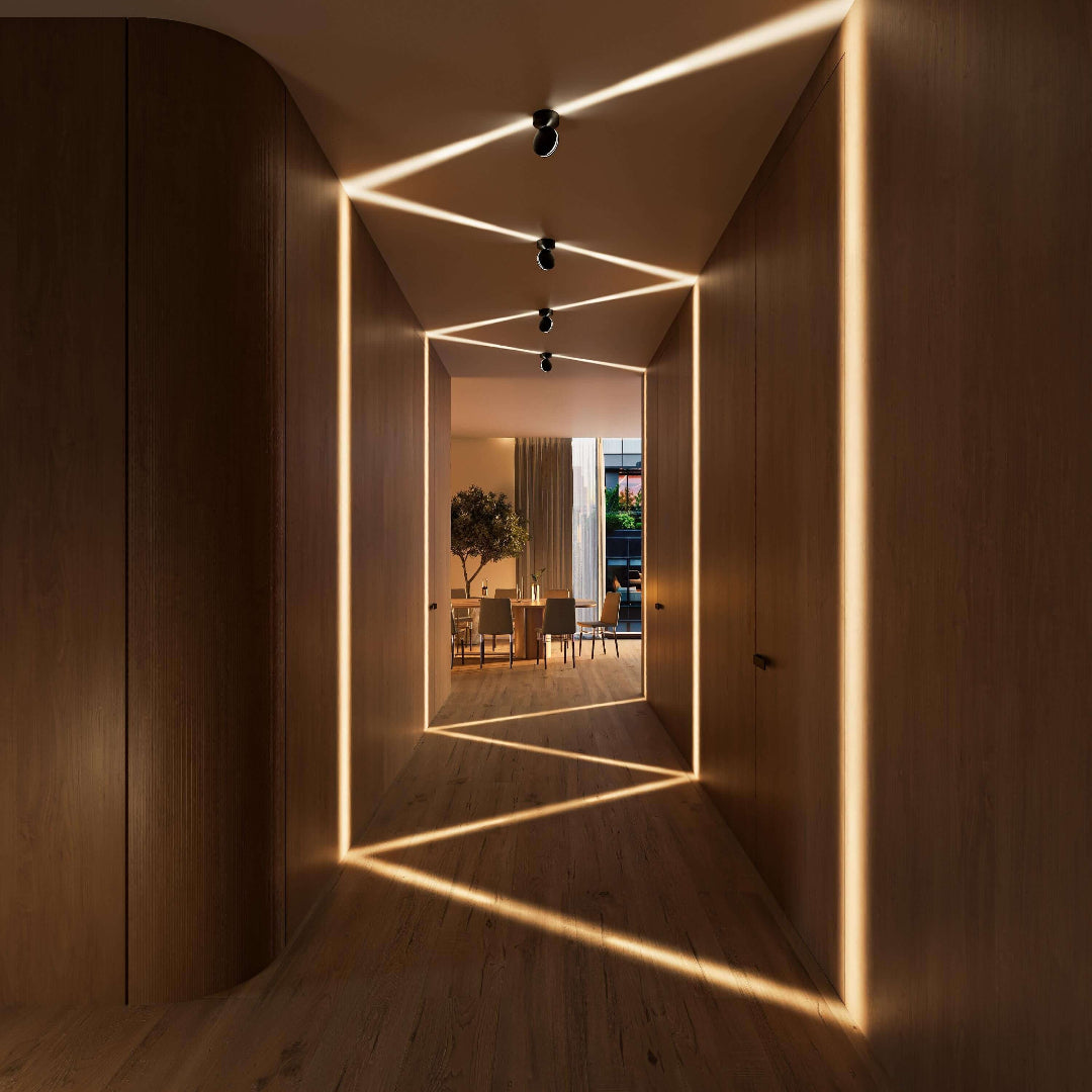 Ceiling Spotlight Fixture | 360° Adjustable Head | Energy-Efficient Modern Ceiling Light for Living Rooms, Kitchens