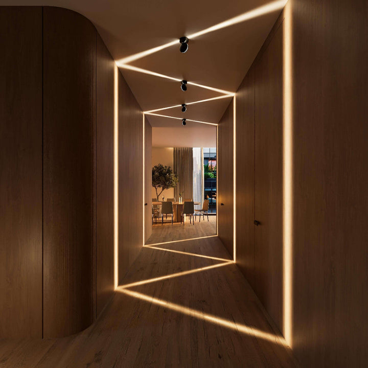Ceiling Spotlight Fixture | 360° Adjustable Head | Energy-Efficient Modern Ceiling Light for Living Rooms, Kitchens