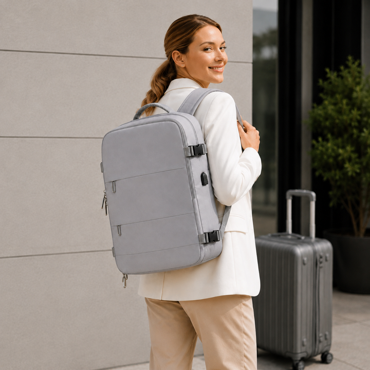 Business Backpack USB Port 40 cm Laptop Compartment 7