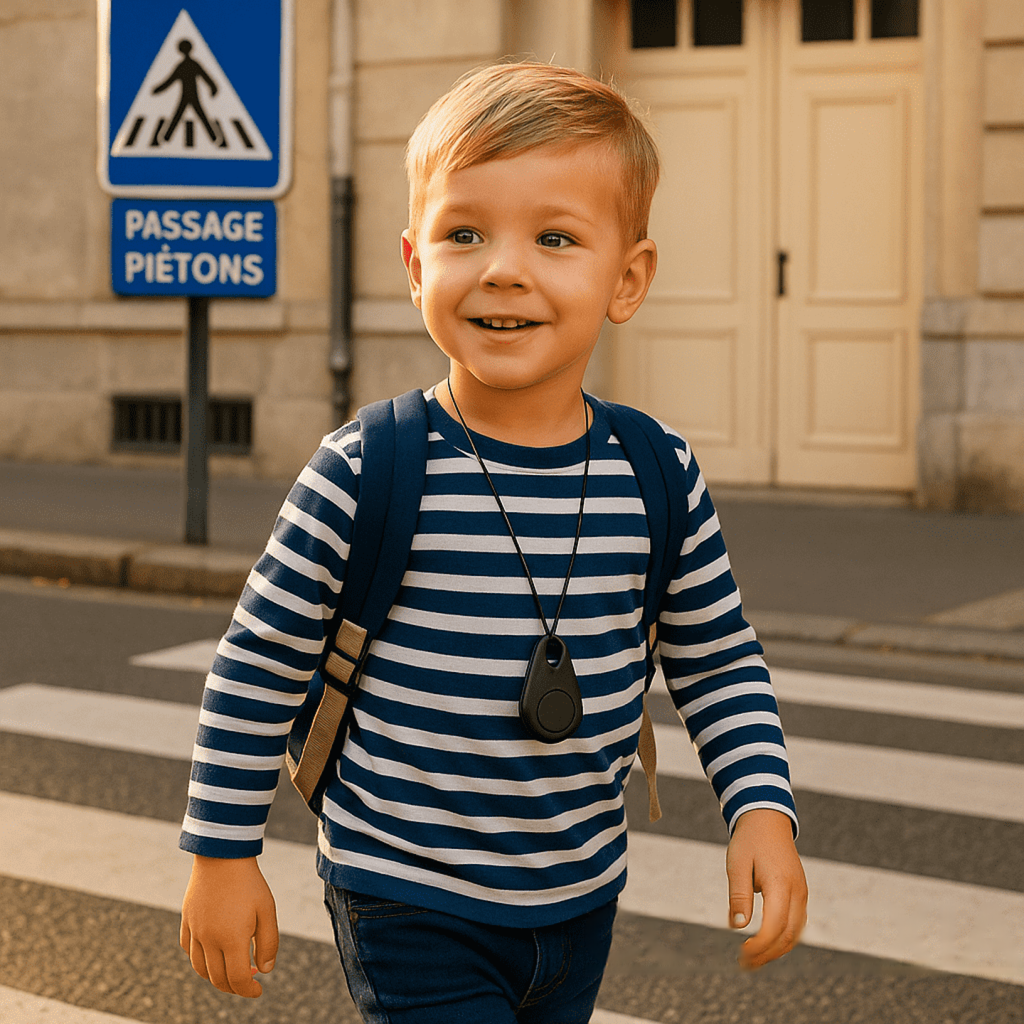 Child GPS Location Tracker | Real-Time Tracking, SOS Alerts & Bluetooth | Waterproof IP67 with 5-Day Battery Life