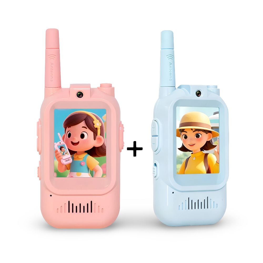 Video Walkie Talkie Toy Camera | Rechargeable 2-Pack with Live Video Display | Ideal for Indoor and Outdoor Adventures 4