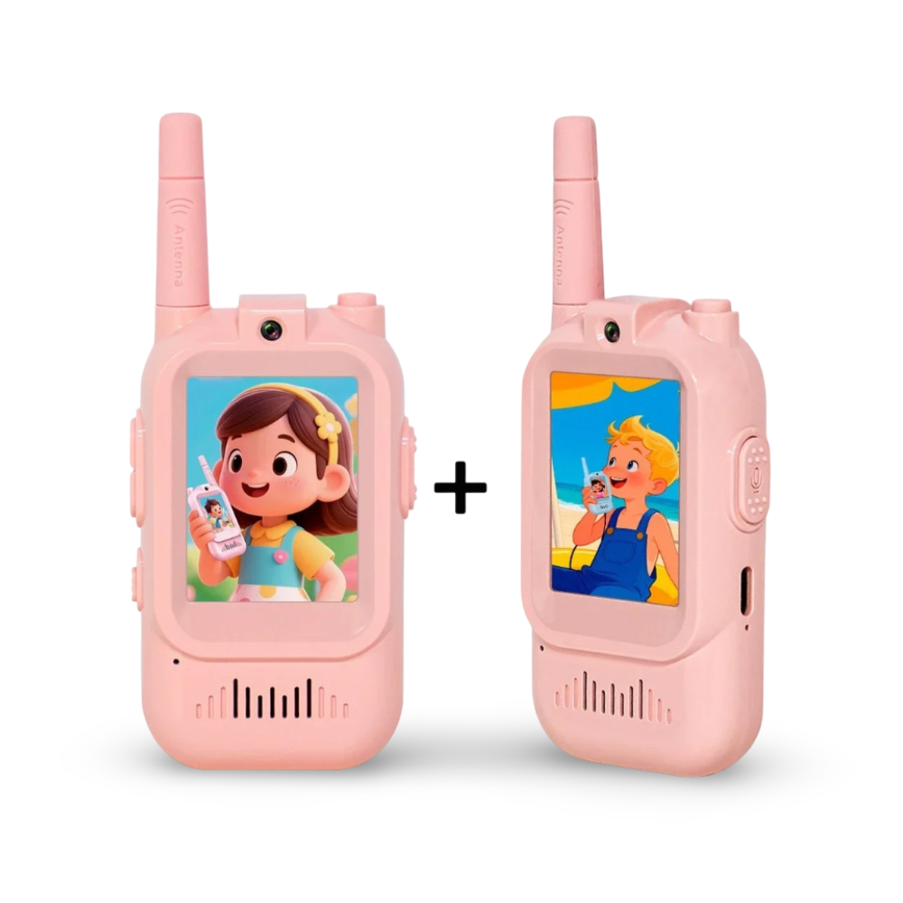 Video Walkie Talkie Toy Camera | Rechargeable 2-Pack with Live Video Display | Ideal for Indoor and Outdoor Adventures 2
