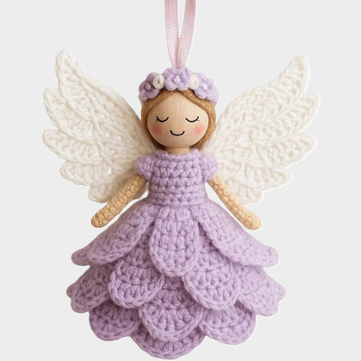 Crochet Angel Ornament DIY Kit Christmas | Includes Yarn, Hook &amp; Instructions | Complete Beginner-Friendly Craft Set 3