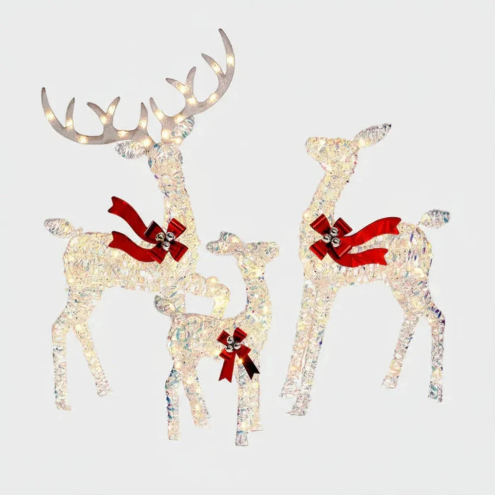 Tuinverlichting Kerst Rendieren Set Waterdicht LED Buiten Decor - Image 2
