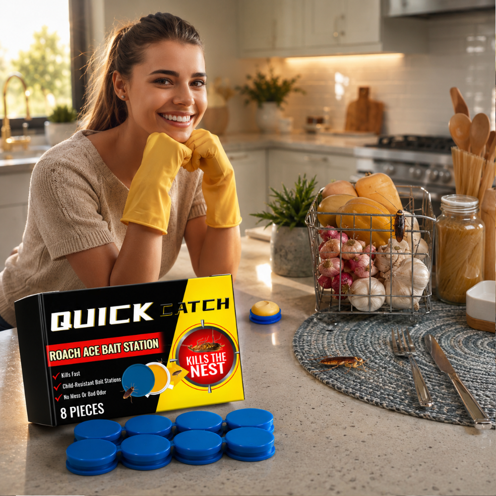 Cockroach Trap Bait Station Odourless Indoor Pest Control
