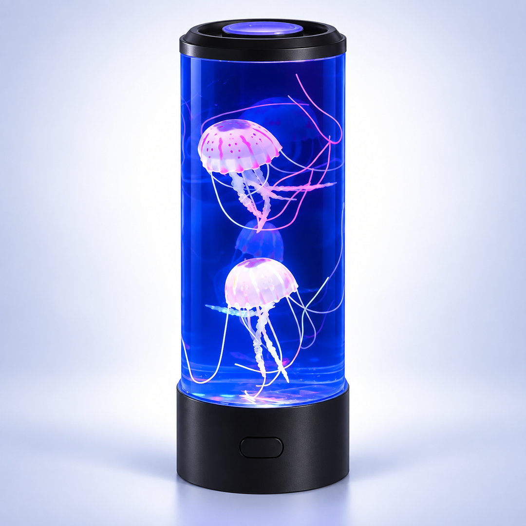 Jellyfish Lamp USB Powered | 5 Colour-Changing Modes | Floating Jellyfish Aquarium Effect for Relaxing Ambient Decor 4