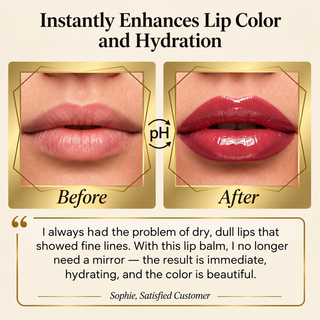 Colour Changing Lip Balm | pH-Activated Tint for All Lip Tones | Intense Hydration, Vegan &amp; Cruelty-Free Formula