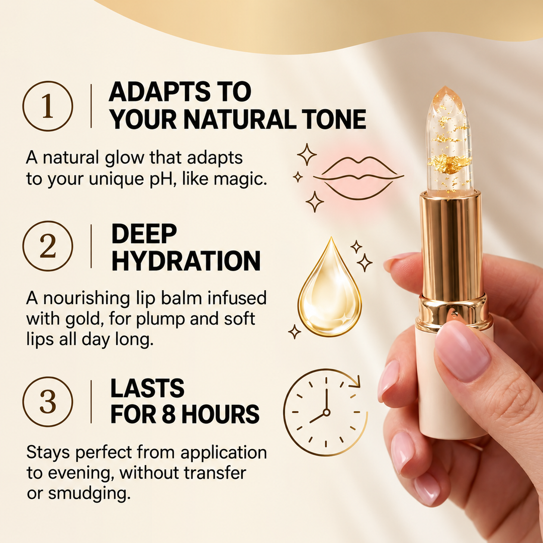 Colour Changing Lip Balm | pH-Activated Tint for All Lip Tones | Intense Hydration, Vegan &amp; Cruelty-Free Formula