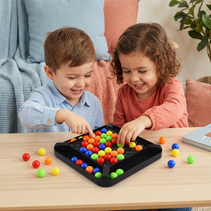 Colour Matching Game Board | Logic, Memory &amp; Pattern Recognition Play | Compact Screen-Free Family Game for All Ages