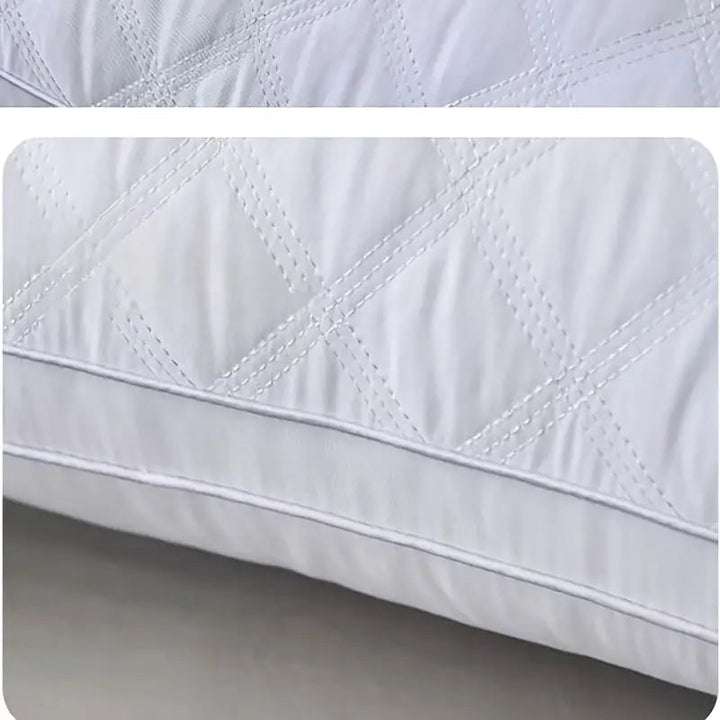 Comfort Sleep | Hypoallergenic Hotel-Style Pillow Set of 2 | Breathable 3D Cover | Side &amp; Back Sleepers