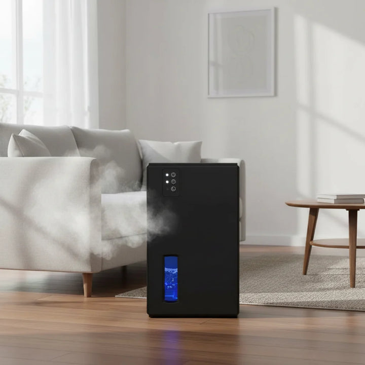 Compact Dehumidifier Digital Control Sleep Mode Auto Shut-Off