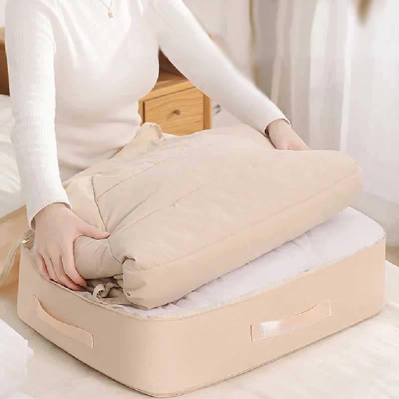 Compression Storage Organizer Waterproof Foldable with Reinforced Handle