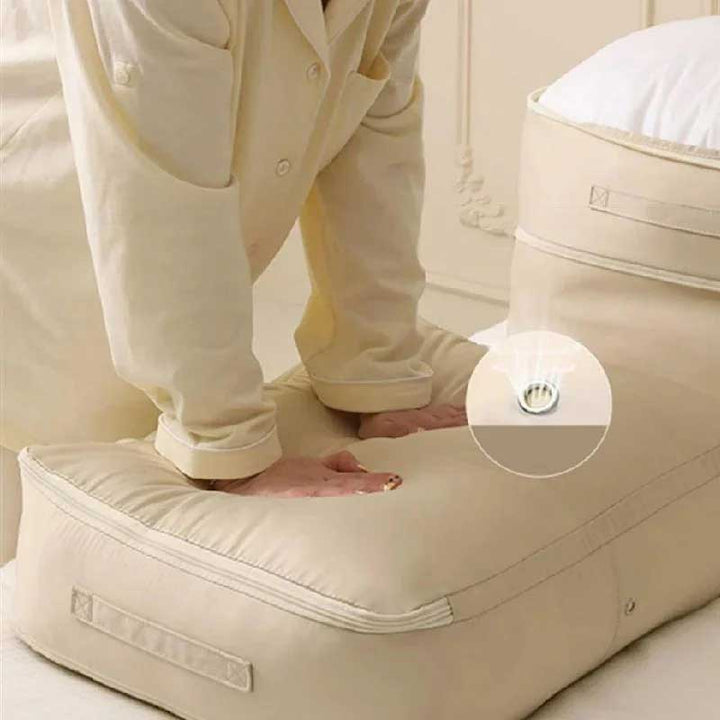 Compression Storage Organizer Waterproof Foldable with Reinforced Handle