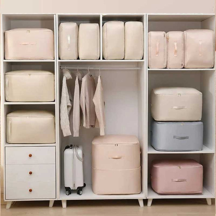 Compression Storage Organizer Waterproof Foldable with Reinforced Handle