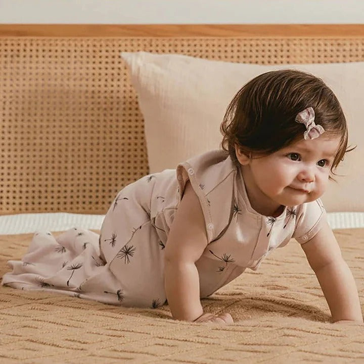 Convertible Baby Sleeping Bag Dual Zipper Swaddle Sack