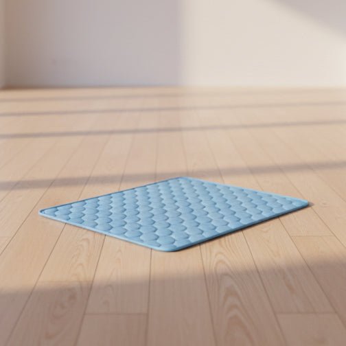 Cooling Mat for Dogs and Cats | Quilted Cool-Touch Pet Mat with Bound Edge