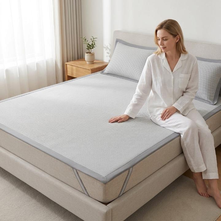 Cooling Mattress Protector Set | Bed Pad And Pillow Cover