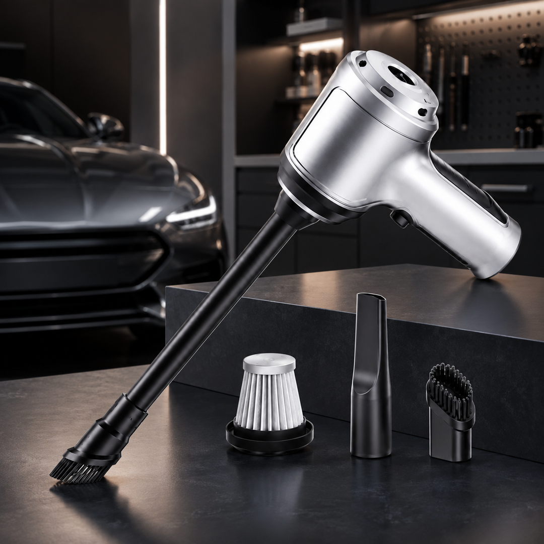 Cordless Handheld Car Vacuum 95000 Pa Brushless Rechargeable