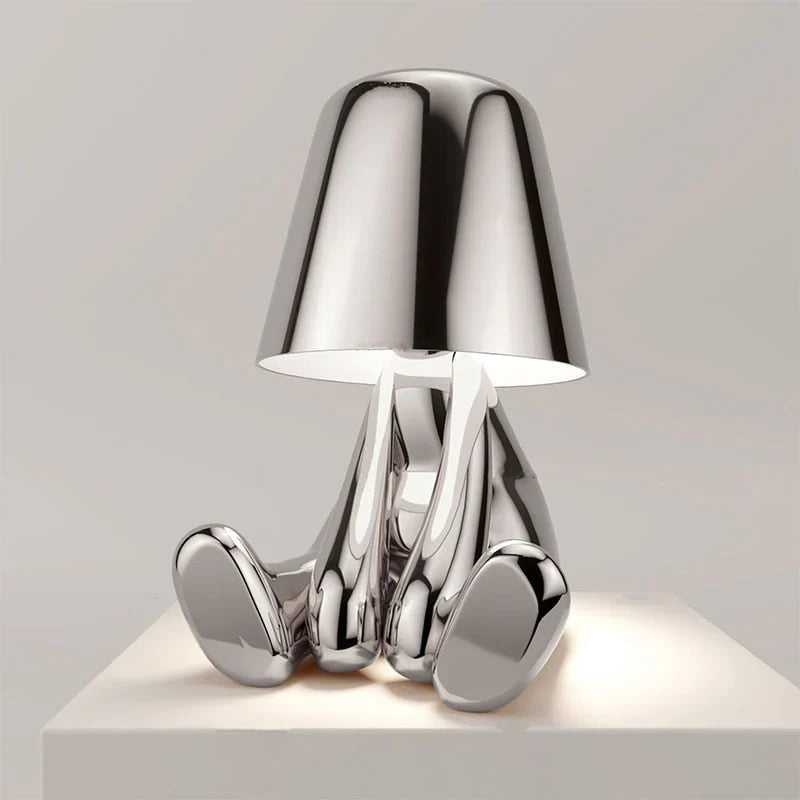 Cordless Night Light | Rechargeable Battery Lasts 12 Hours After 1-Hour Charge | Warm Ambient Glow for Nightstand or Desk