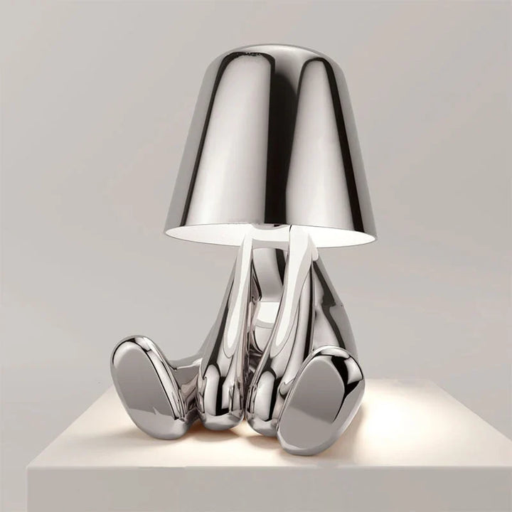 Cordless Night Light | Rechargeable Battery Lasts 12 Hours After 1-Hour Charge | Warm Ambient Glow for Nightstand or Desk