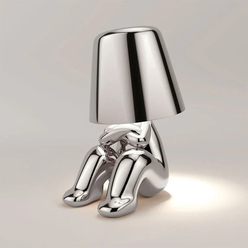 Cordless Night Light | Rechargeable Battery Lasts 12 Hours After 1-Hour Charge | Warm Ambient Glow for Nightstand or Desk
