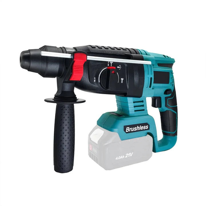 Cordless Rotary Hammer Drill Brushless 4 Mode Rapid Charge