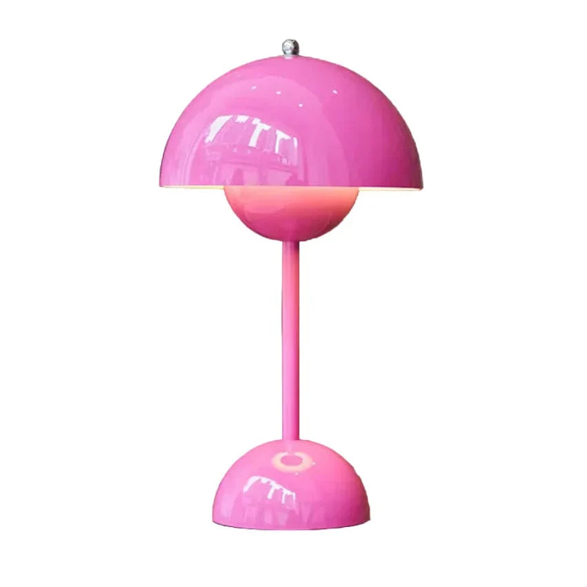 Cordless Touch Table Lamp | Touch-Dimming with 3 Brightness Levels | Retro-Style Lighting for Desks, Shelves and Bedside Tables