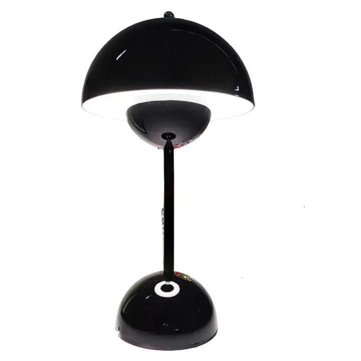 Cordless Touch Table Lamp | Touch-Dimming with 3 Brightness Levels | Retro-Style Lighting for Desks, Shelves and Bedside Tables