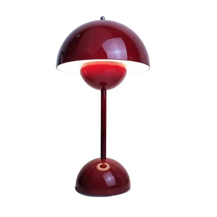 Cordless Touch Table Lamp | Touch-Dimming with 3 Brightness Levels | Retro-Style Lighting for Desks, Shelves and Bedside Tables