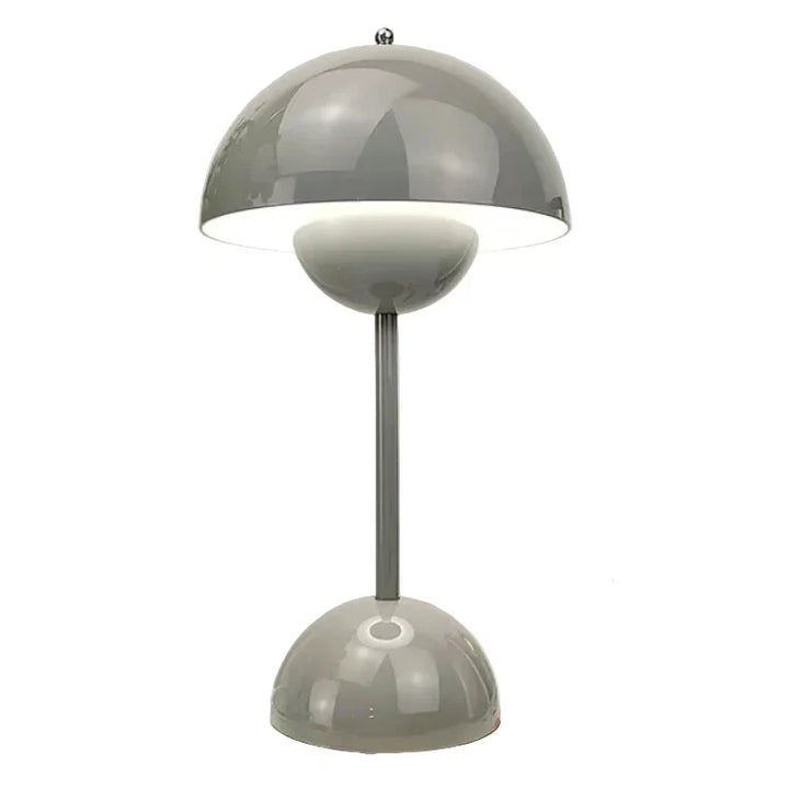 Cordless Touch Table Lamp | Touch-Dimming with 3 Brightness Levels | Retro-Style Lighting for Desks, Shelves and Bedside Tables