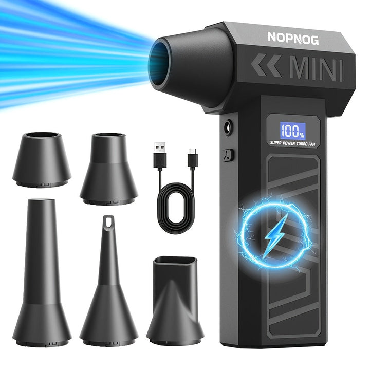 Cordless Vacuum Cleaner Mini Rechargeable 2-in-1 with 130,000 RPM Motor