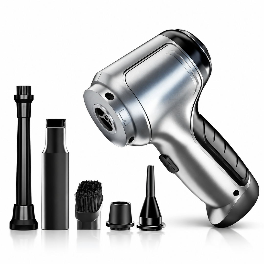 Cordless Car Vacuum Cleaner | Portable Handheld Design | Rechargeable Battery for Dust, Crumbs &amp; Pet Hair Removal 3