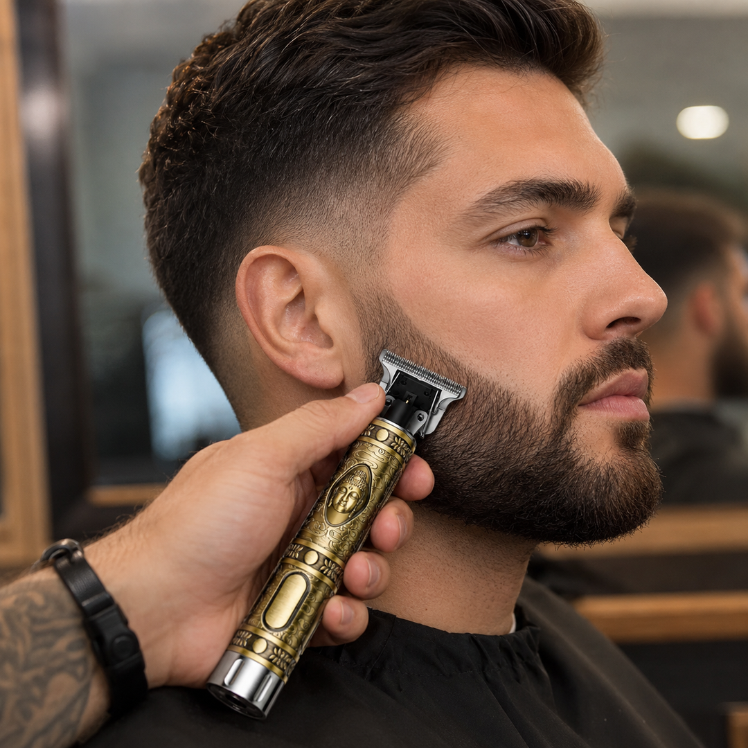 Cordless Hair Trimmer for Skin Fade Cuts | Adjustable Precision Settings | USB Rechargeable for Hair and Beard 4