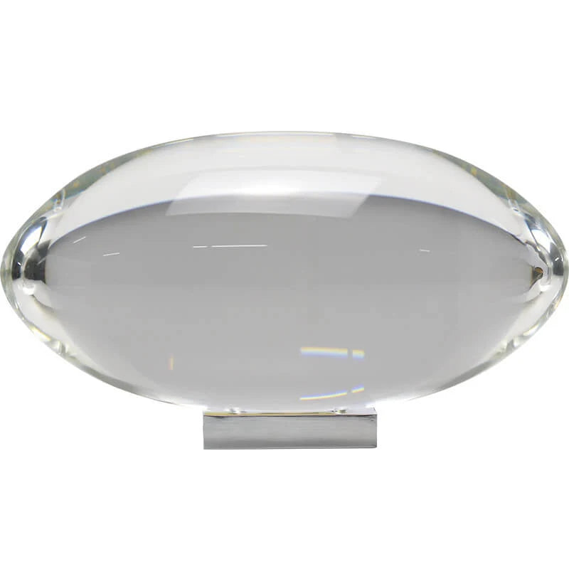 Crystal Projection Table Lamp | Clear Oval Body, Remote