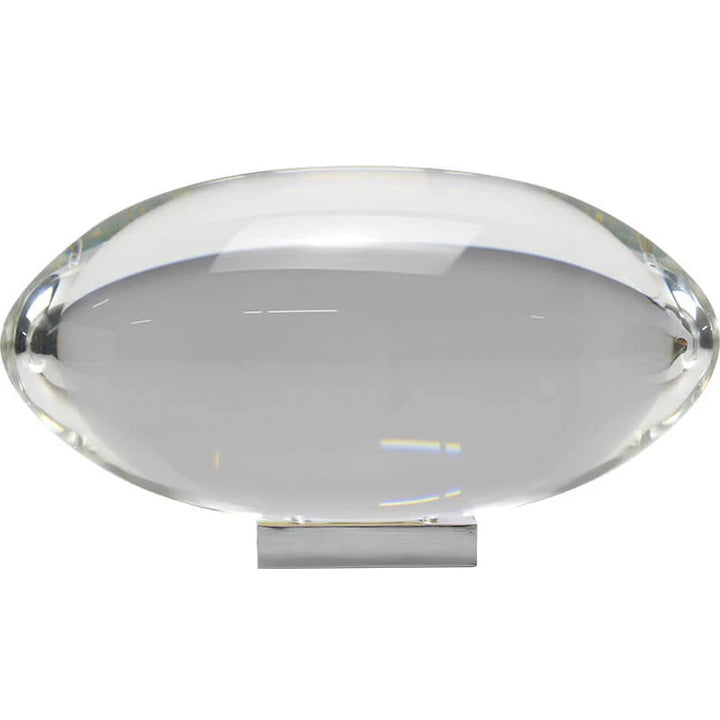 Crystal Projection Table Lamp | Clear Oval Body, Remote