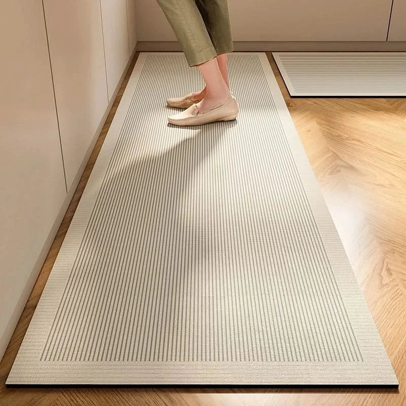 Cushioned Kitchen Mat, Non-Slip Base | 40 x 60 cm to 60 x 180 cm, 7 Styles | Wipe-Clean, Mould-Resistant Surface for Any Floor