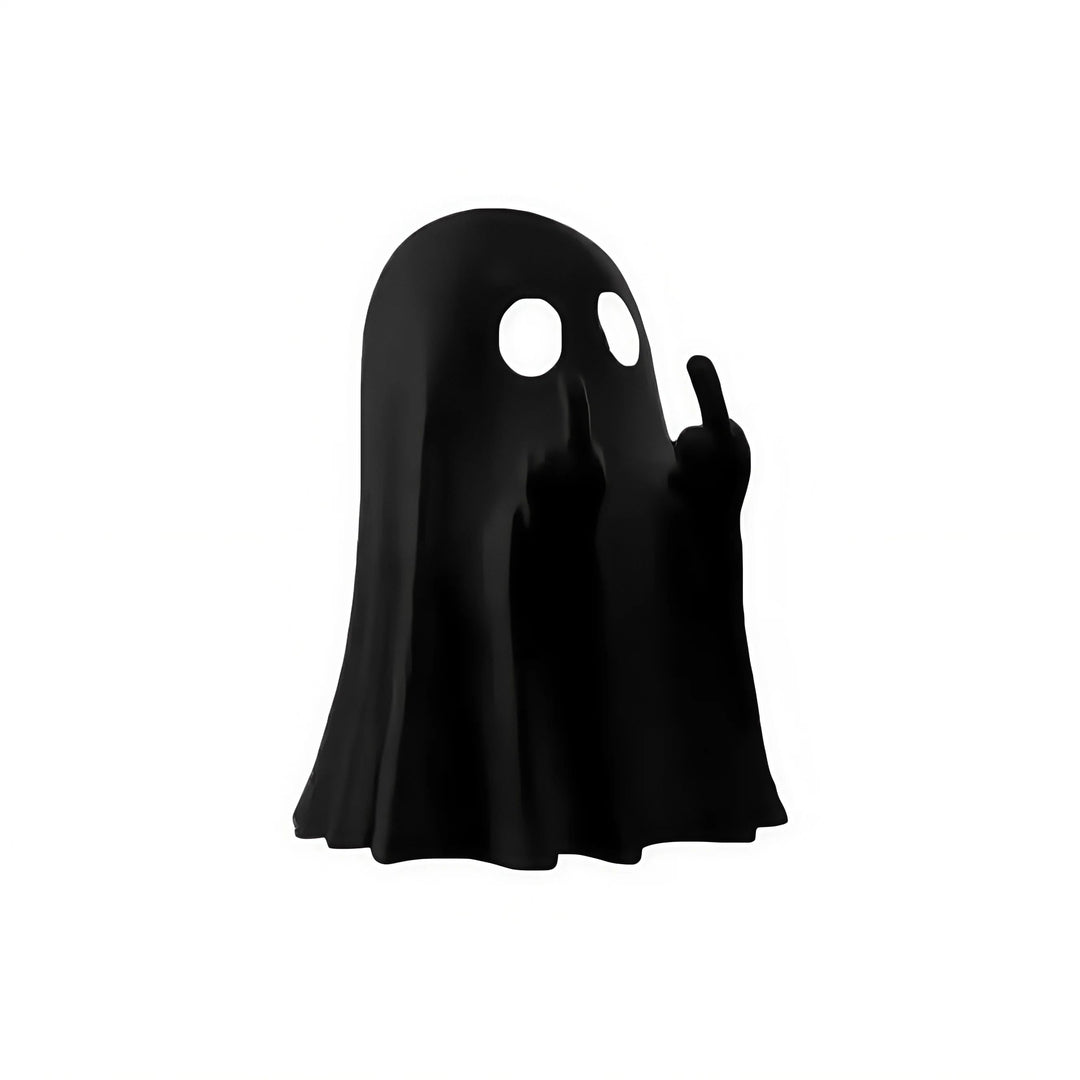 Cute Ghost Statue Resin Figure Halloween Tabletop Decor