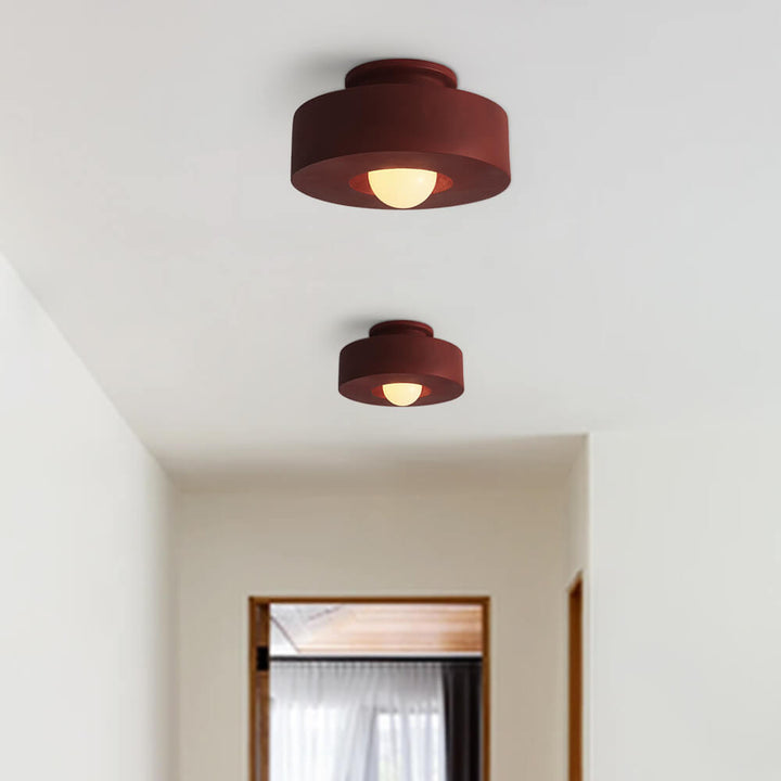 Cylindrical Ceiling Light Dimmable E27 Nordic Design