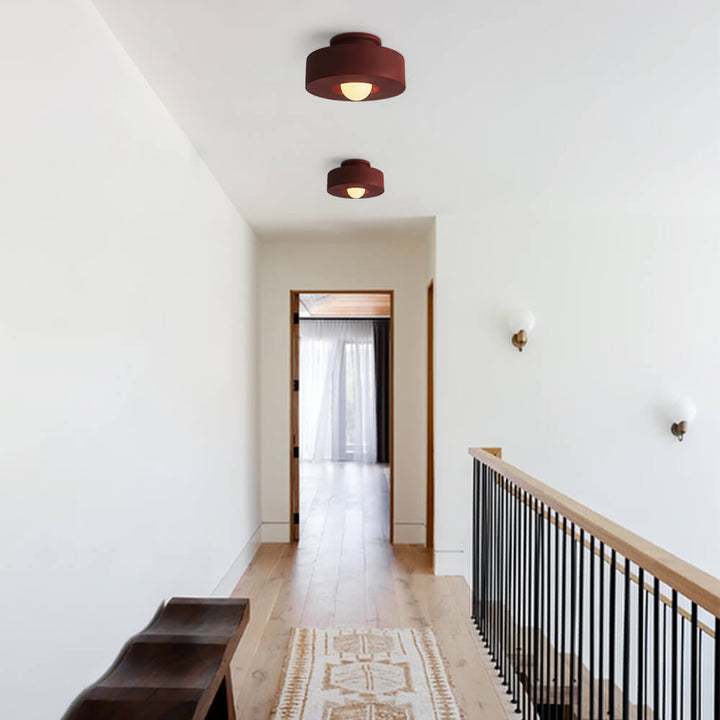 Cylindrical Ceiling Light Dimmable E27 Nordic Design