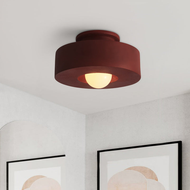 Cylindrical Ceiling Light Dimmable E27 Nordic Design