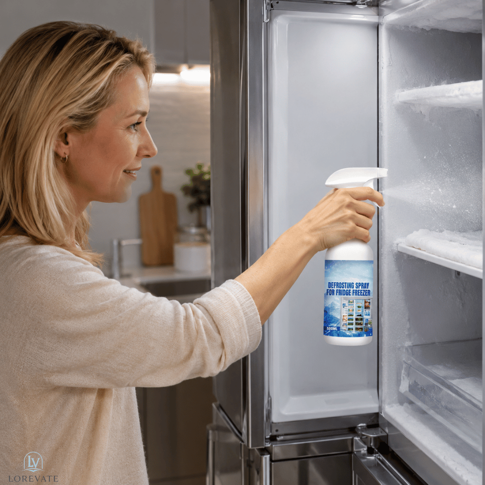 Defrosting Spray 120 ml | For Fridge, Freezer & Car Windows | Melts Ice in Seconds Without Scraping or Chemicals