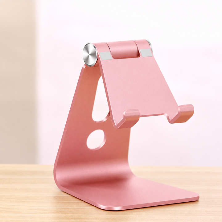 Desk Tablet Stand | Adjustable Tilt With A Weighted Base