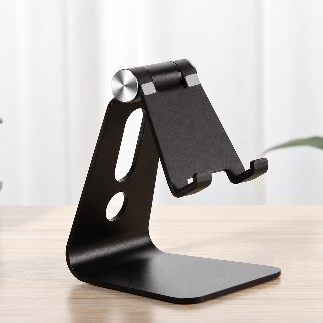 Desk Tablet Stand | Adjustable Tilt With A Weighted Base