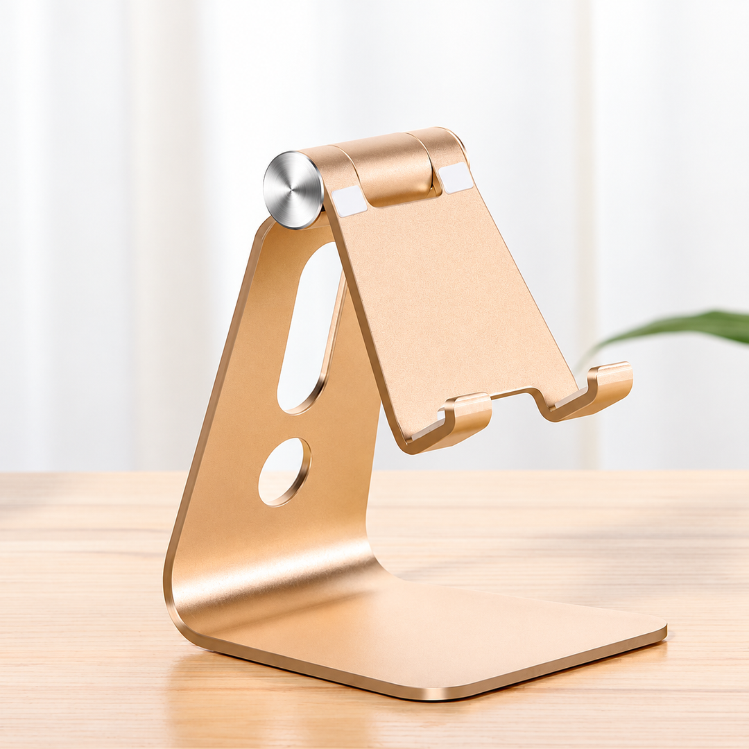 Desk Tablet Stand | Adjustable Tilt With A Weighted Base