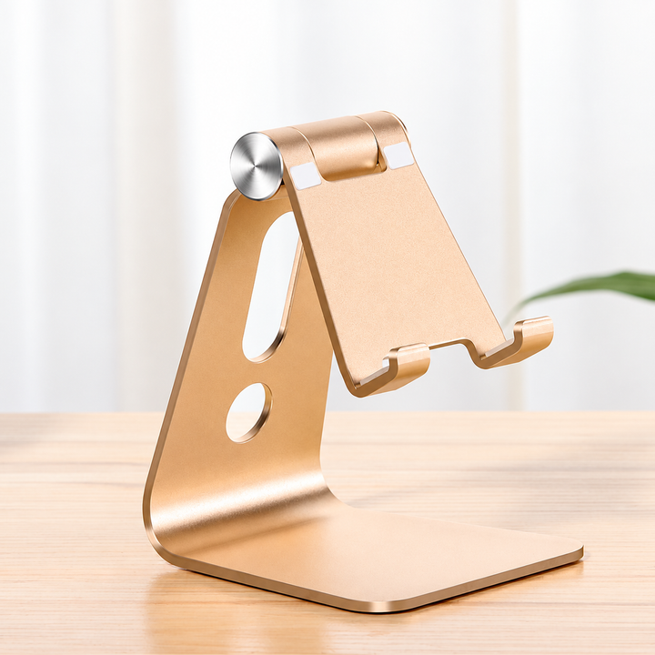 Desk Tablet Stand | Adjustable Tilt With A Weighted Base