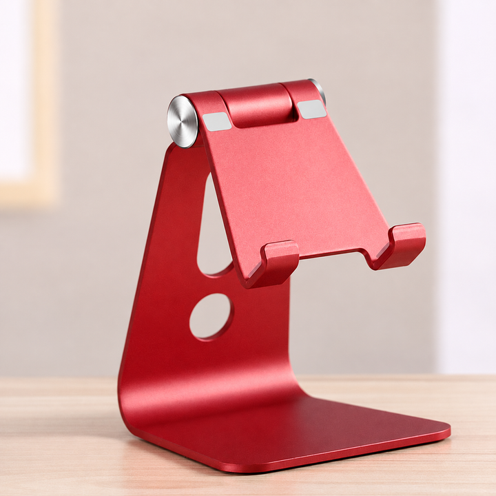 Desk Tablet Stand | Adjustable Tilt With A Weighted Base